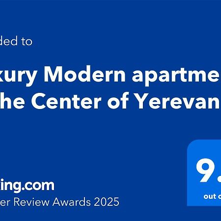 Luxury Modern Apartment In The Center Of Ереван Екстериор снимка